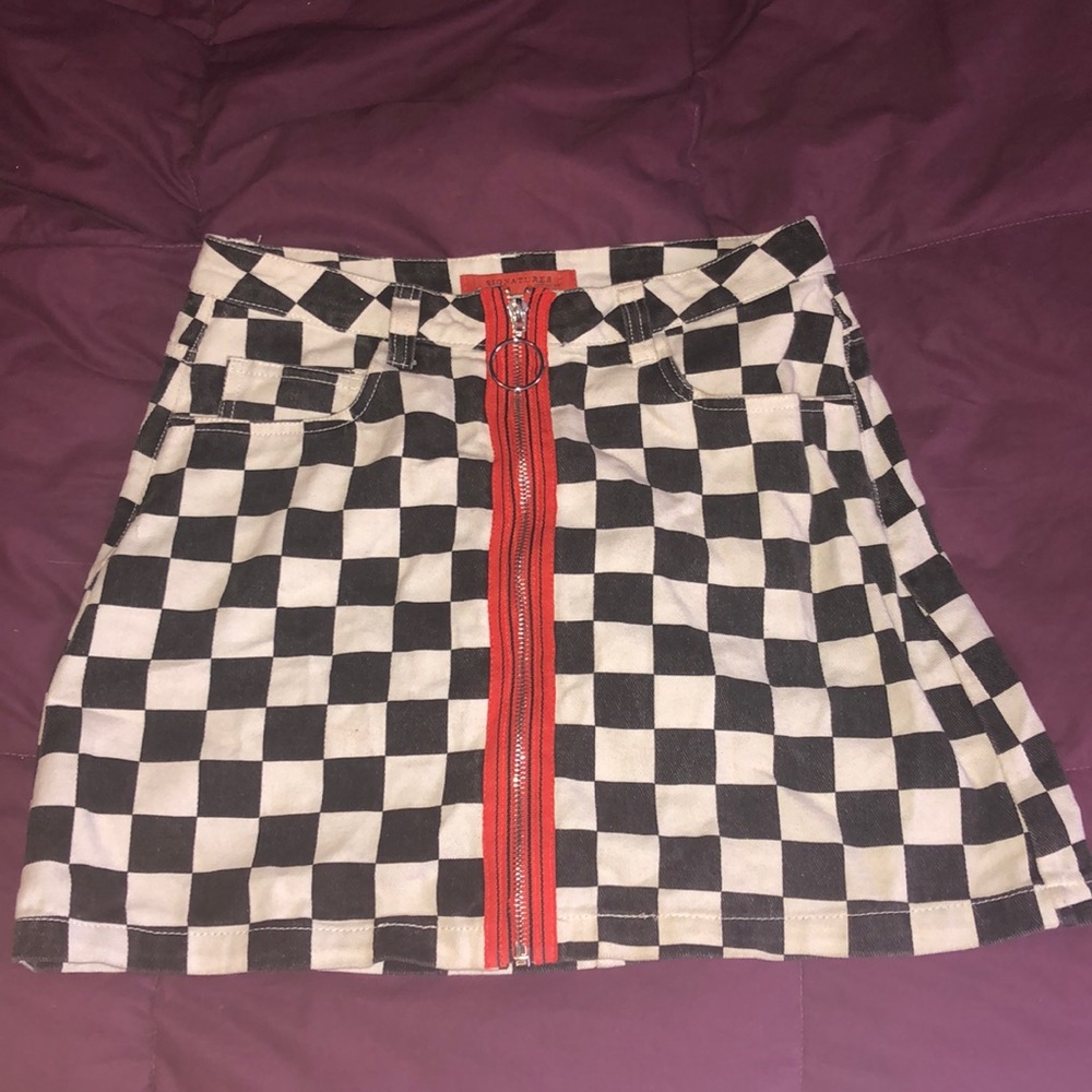 🍑Checkered Short Skirt🍑